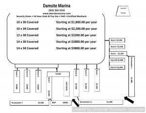 Entire Marina Dock Map(2)